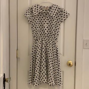 Elephant Print Shirt Dress